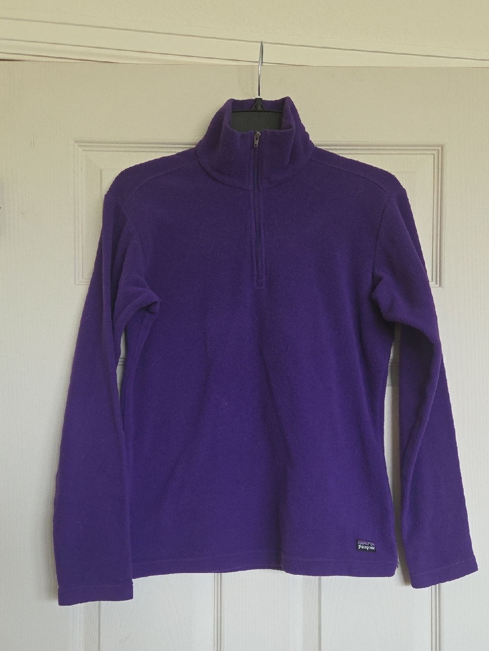 Patagonia Purple Half-Zip Fleece Pullover